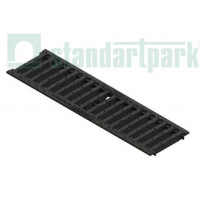 Решетка водоприемная PolyMax Basic РВ-10.14.50 щелевая пластиковая